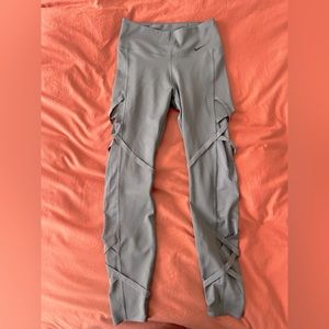 Olive Green Soulcycle Sports Bra + Leggings Set